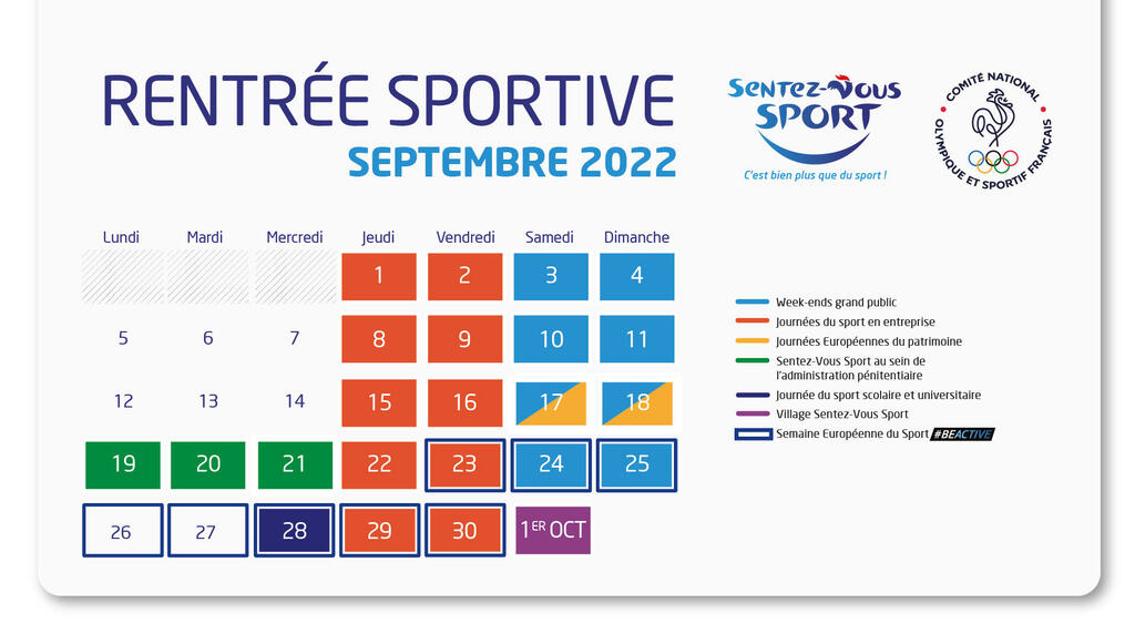Lancement labellisations Sentez-Vous Sport 2022